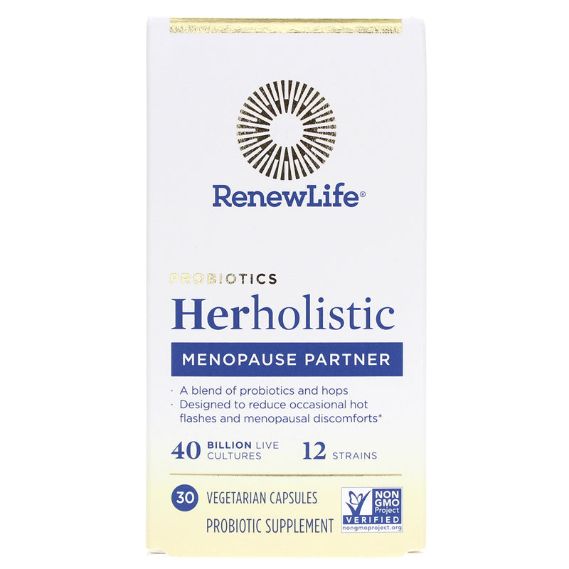 Renew Life, Herholistic Menopause Partner, 30 Vegetarian Capsules UPC 631257121615 | HiLife Vitamins