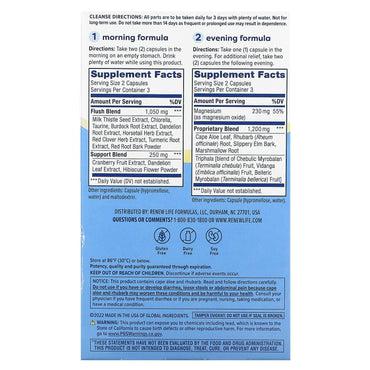 Renew Life, 3-Day Cleanse, 12 Vegetarian Capsules UPC 631257159786 | HiLife Vitamins