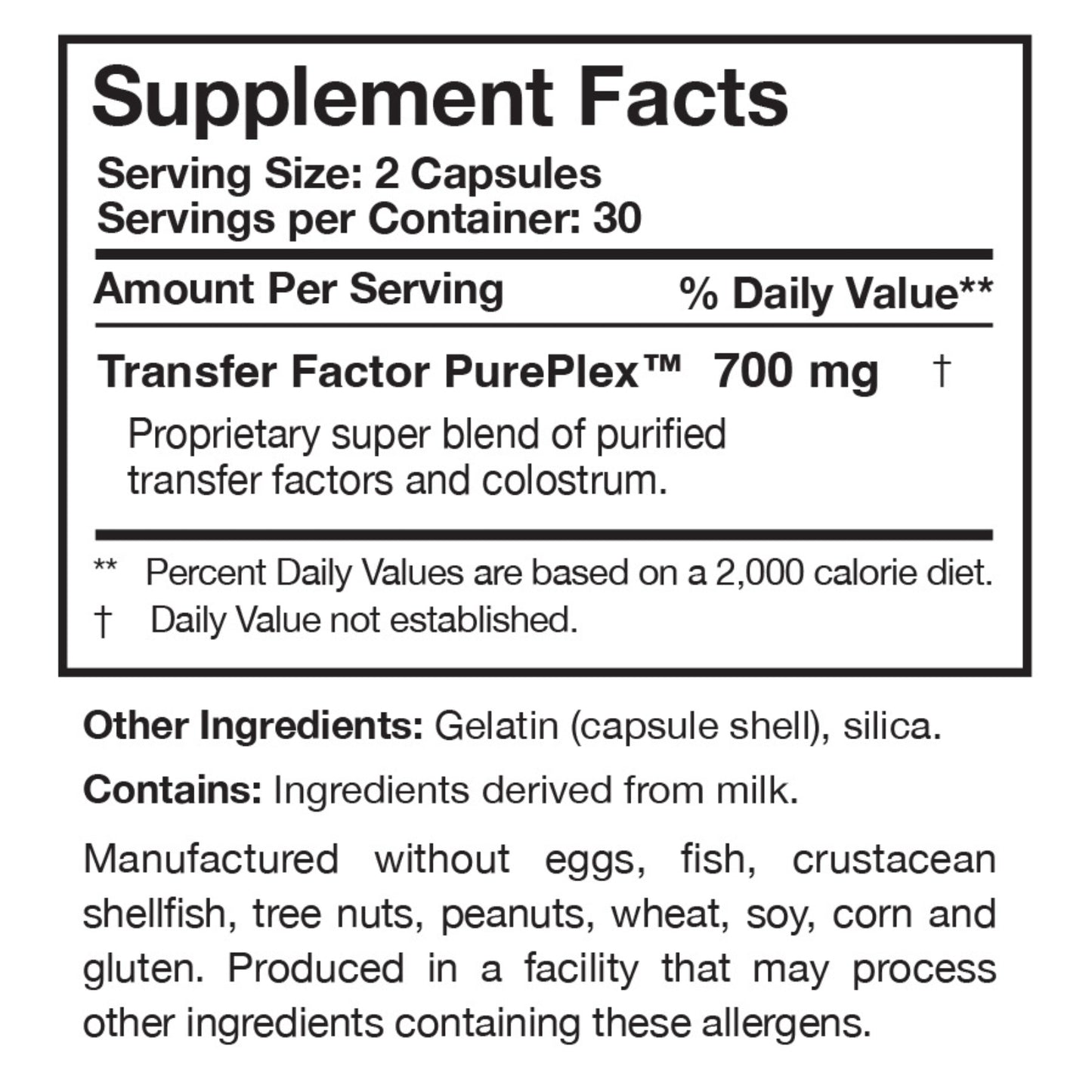 Researched Nutritionals, Transfer Factor Sensitive™, 60 Capsules UPC 893295002152 | HiLife Vitamins