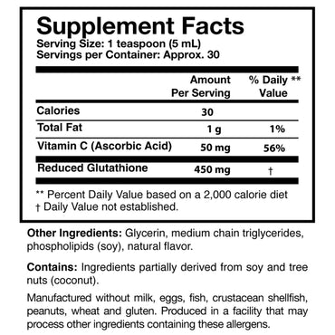 Researched Nutritionals, Tri-Fortify® Liposomal Glutathione, Watermelon Tube, 5 FL Oz (150 mL) UPC 893295002756 | HiLife Vitamins