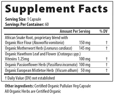 Restorative Formulations, HTN 180 Px-Extra Strength, 60 Capsules UPC 850030558114 | HiLife Vitamins
