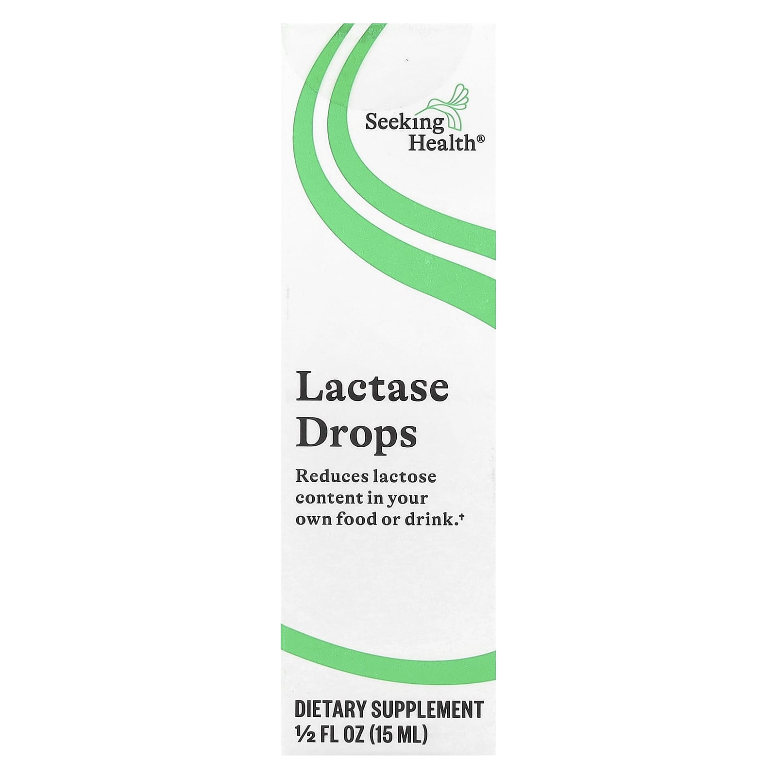 Seeking Health, Lactase Drops, 1/2 fl oz (15 ml) UPC 810007520599 | HiLife Vitamins