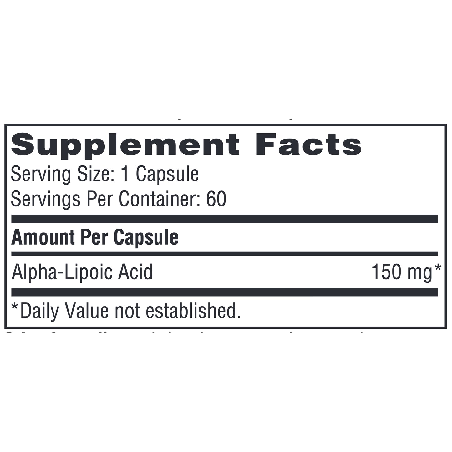 SFI Health, Alpha-Lipoic Acid 150 mg, 60 Capsules UPC 709616293065 | HiLife Vitamins