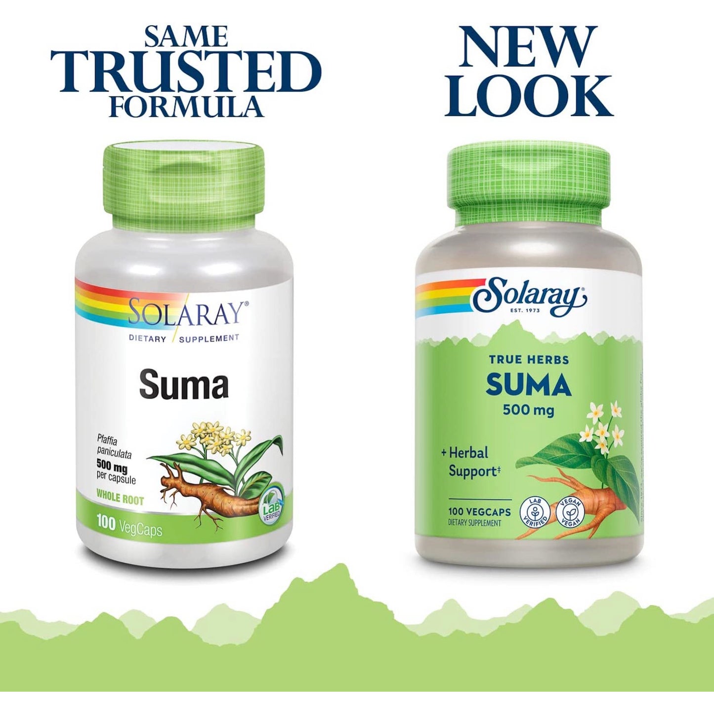 Solaray, Suma 500mg, 100 VegCaps UPC 076280016154 | HiLife Vitamins