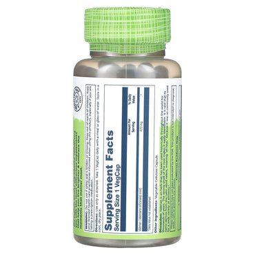 Solaray, Valerian, 470 mg, 100 VegCaps UPC 076280016307 | HiLife Vitamins