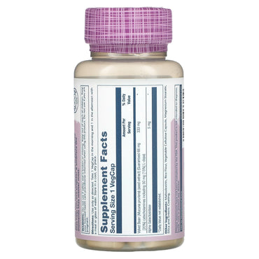 Solaray, Dopabean Mucuna Pruriens 333 mg, 60 VegCaps UPC 076280033809 | HiLife Vitamins