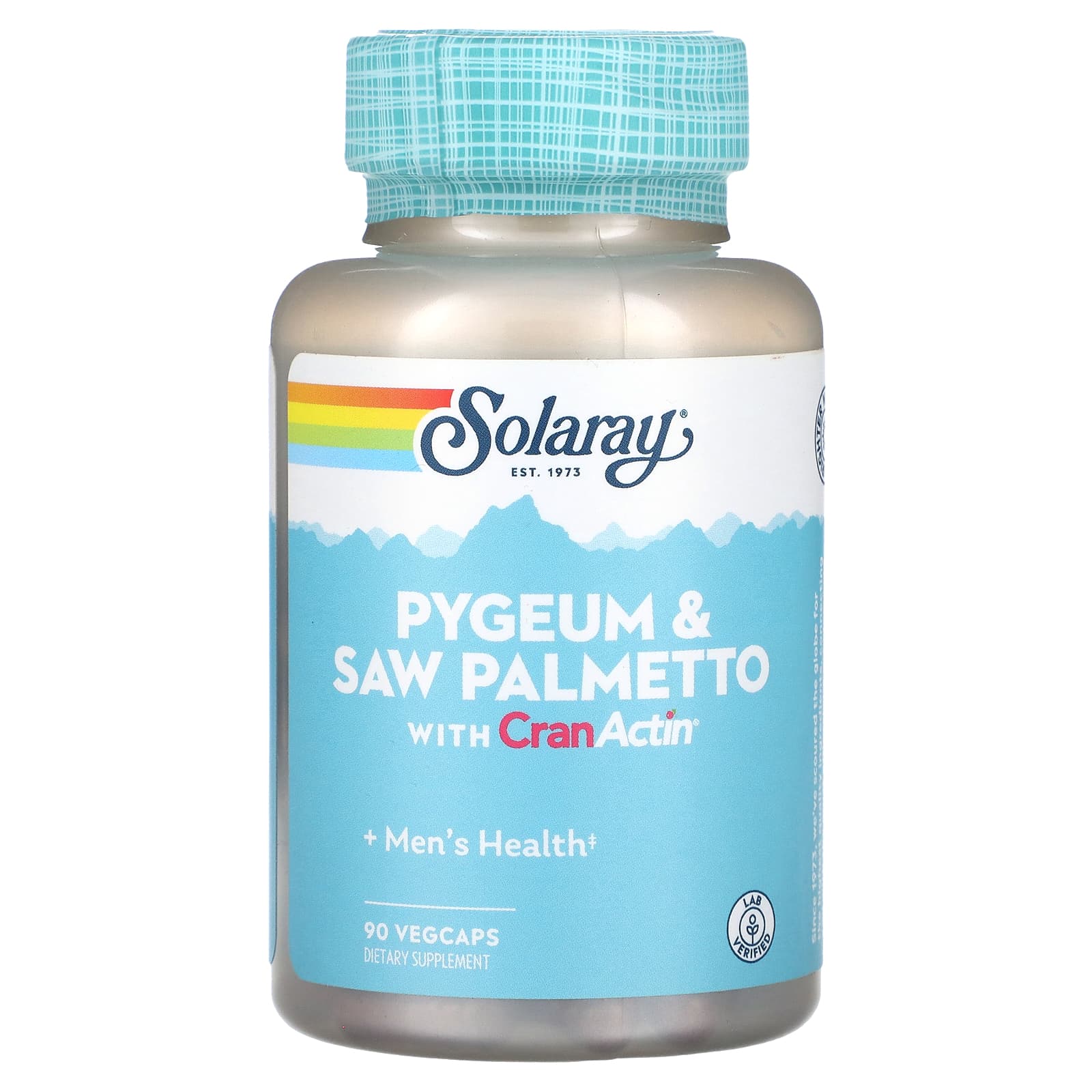Solaray, Pygm&SwPlmto w/CrnA 100/320mg, 90 VegCaps UPC 076280037692 | HiLife Vitamins