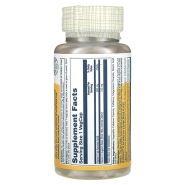 Solaray, C With Bioflavonoids 500 mg, 100 VegCaps UPC 076280044003 | HiLife Vitamins