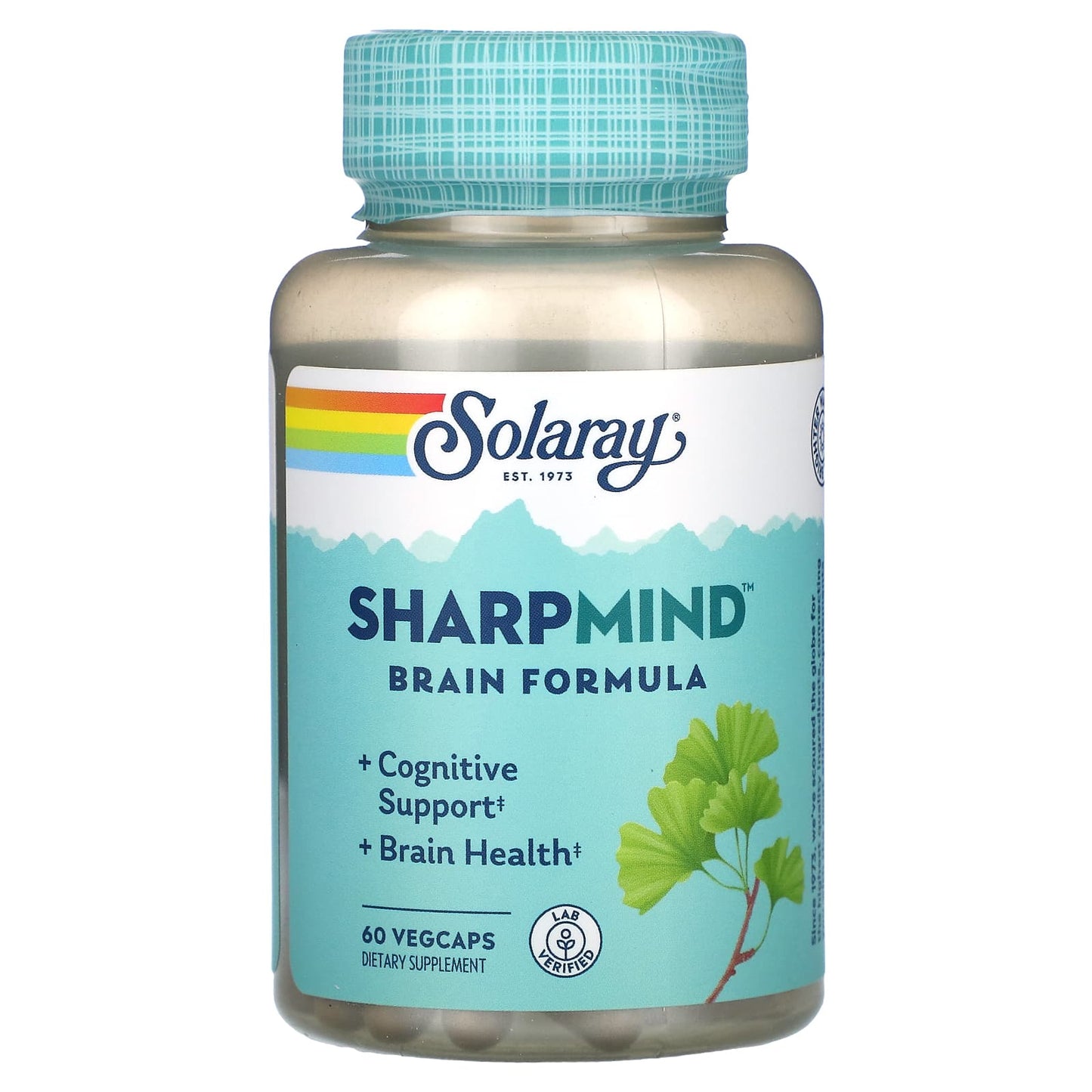 Solaray, SharpMind, Brain Formula, 60 VegCaps UPC 076280059038 | HiLife Vitamins