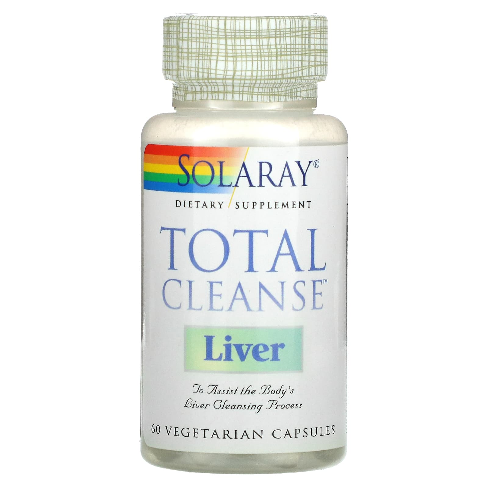 Solaray, Total Cleanse Liver, 60 Vegetarian Capsules UPC 076280083637 | HiLife Vitamins