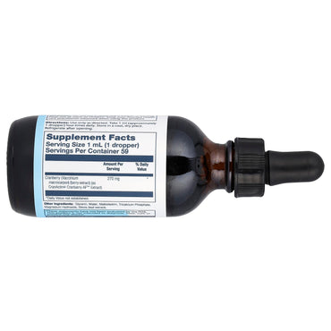 Solaray, Liquid CranActin, 2 Oz UPC 076280083965 | HiLife Vitamins