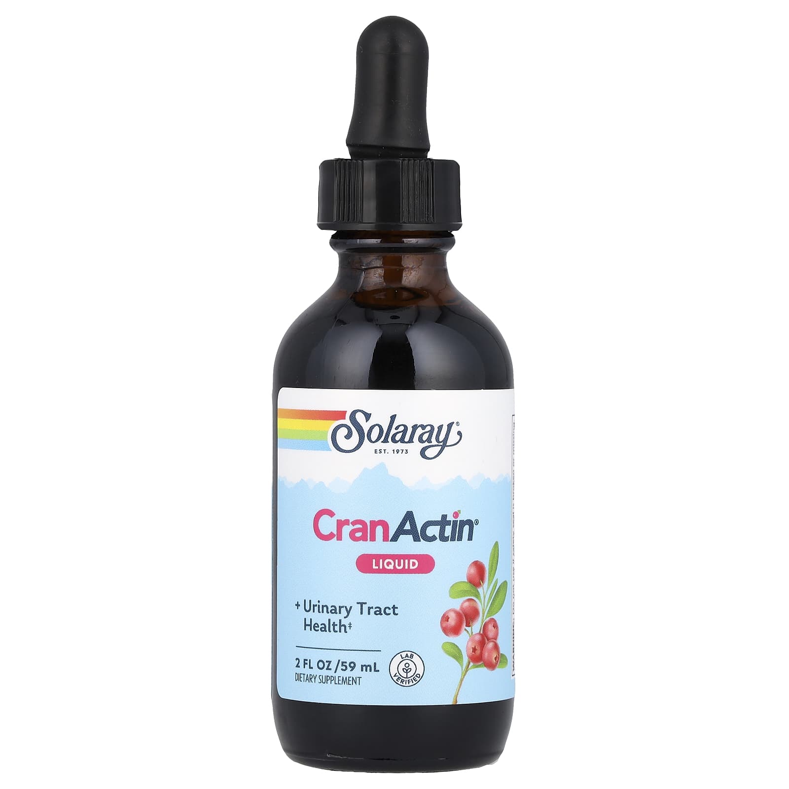 Solaray, Liquid CranActin, 2 Oz UPC 076280083965 | HiLife Vitamins