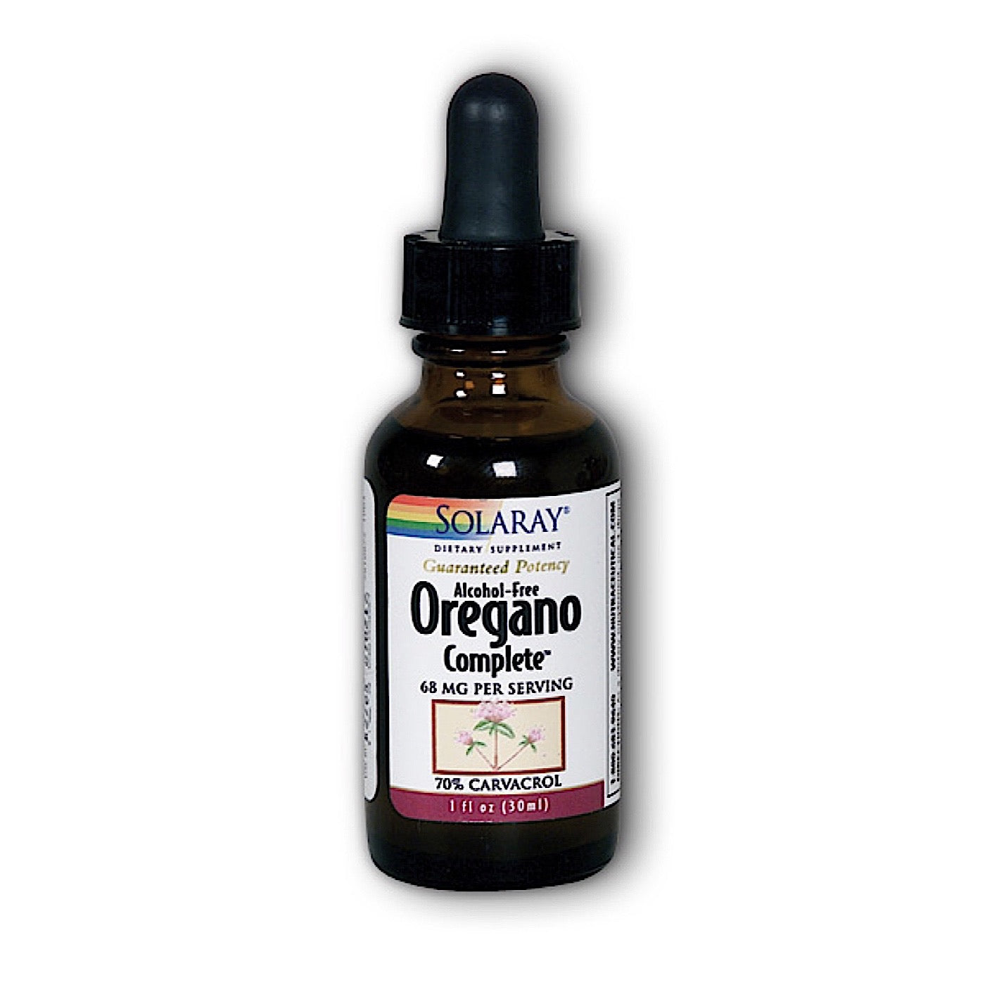 Solaray, Oregano Complete Unflv 68mg Drops, 1 Oz UPC 076280106725 | HiLife Vitamins