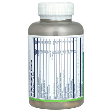 Solaray, Once Daily High Energy Timed Release Iron Free, 120 VegCaps UPC 076280109054 | HiLife Vitamins