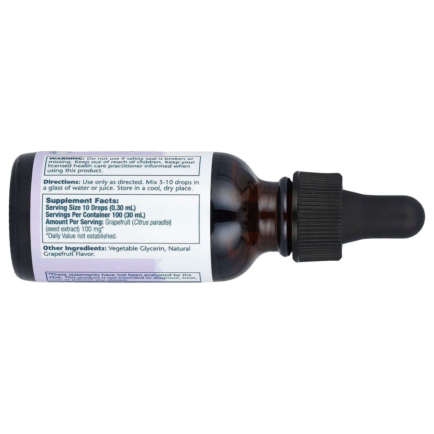 Solaray, Grapefruit Seed Extract Drops, 1 Oz UPC 076280116076 | HiLife Vitamins