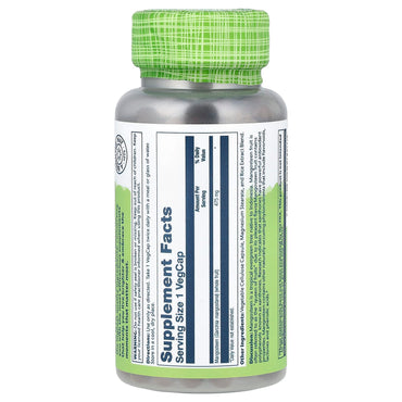 Solaray, True Herbs, Mangosteen, 475 mg, 100 VegCaps UPC 076280118087 | HiLife Vitamins