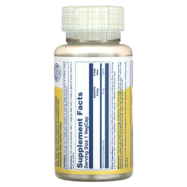 Solaray, Timed Release, Vitamin B-6, 50 mg, 60 VegCaps UPC 076280127409 | HiLife Vitamins