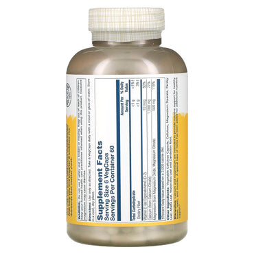 Solaray, Cal-Mag Citrate w/D 1000/500mg, 360 VegCaps UPC 076280131758 | HiLife Vitamins