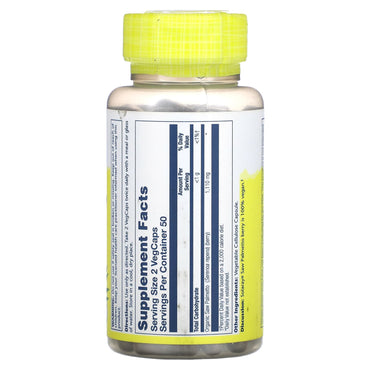 Solaray, Saw Palmetto 555mg, 100 VegCaps UPC 076280195507 | HiLife Vitamins
