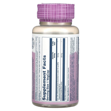 Solaray, Vital Extracts, Grape Seed , 100 mg, 60 VegCaps UPC 076280278583 | HiLife Vitamins