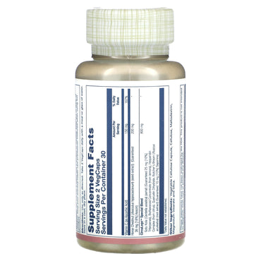 Solaray, Horse Chestnut Circulegs 200mg, 60 Vegetarian Capsules UPC 076280366617 | HiLife Vitamins