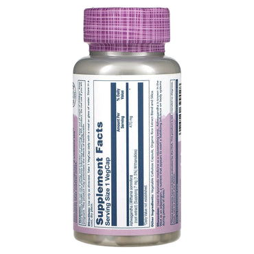 Solaray, Ashwagandha Extract 470 mg, 60 VegCaps UPC 076280399028 | HiLife Vitamins