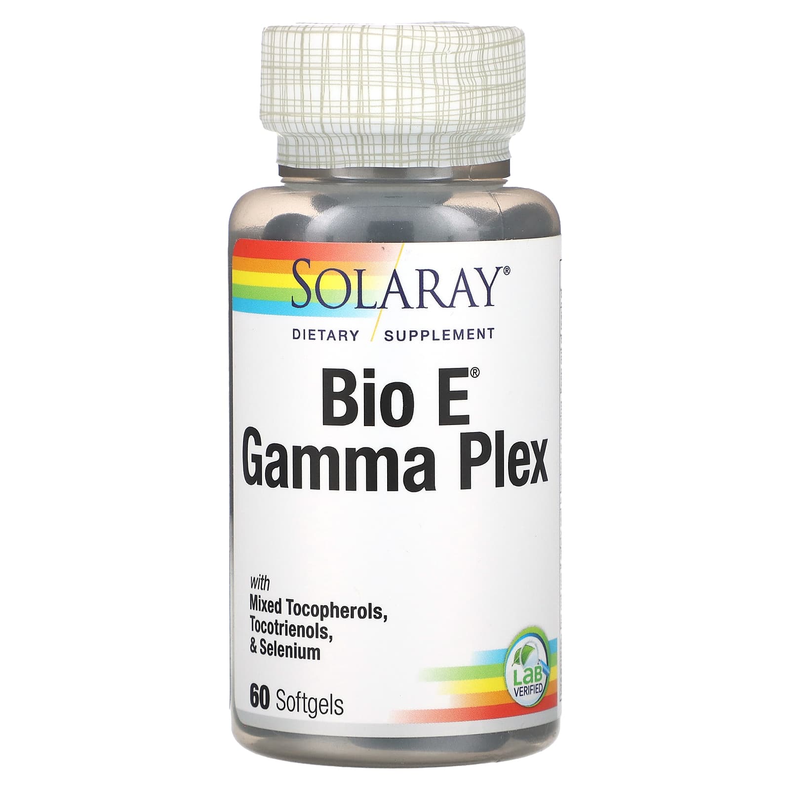 Solaray, Bio E Gamma Plex, 60 Softgels UPC 076280417067 | HiLife Vitamins