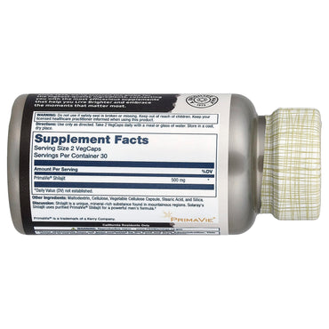 Solaray, Men's Shilajit, 60 VegCaps UPC 076280517149 | HiLife Vitamins