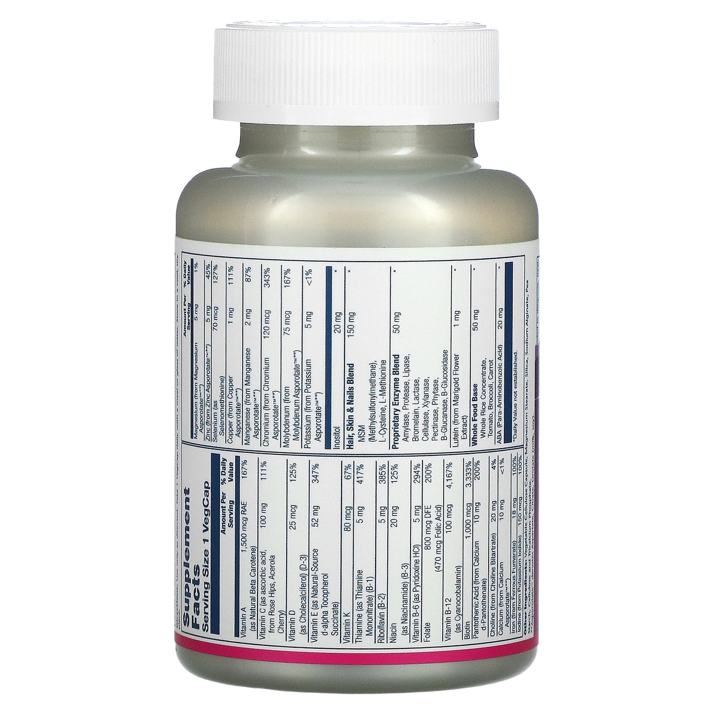 Solaray, Once Daily Woman, 90 VegCaps UPC 076280518122 | HiLife Vitamins