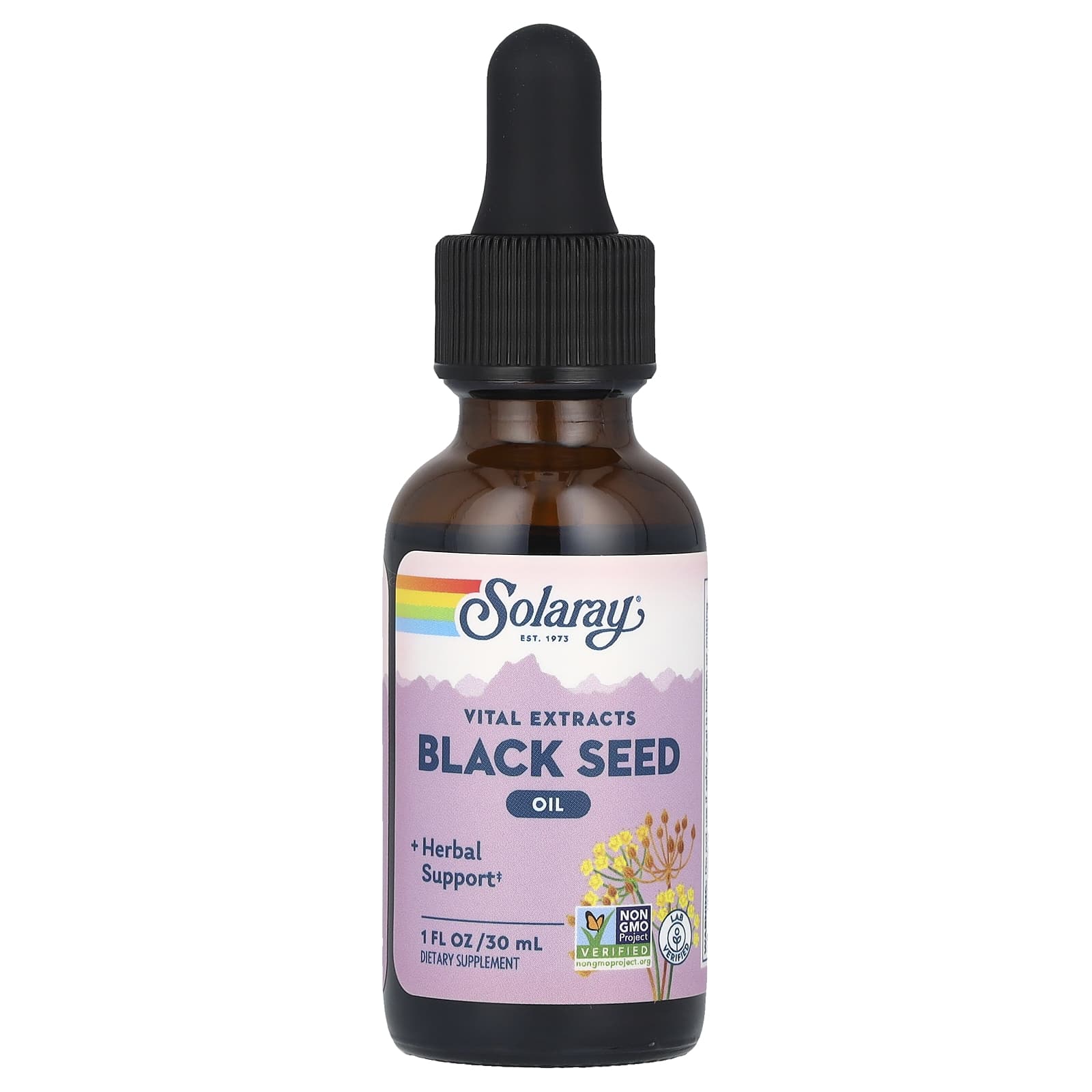 Solaray, Cold Pressed Black Seed, 1 oz UPC 076280556889 | HiLife Vitamins