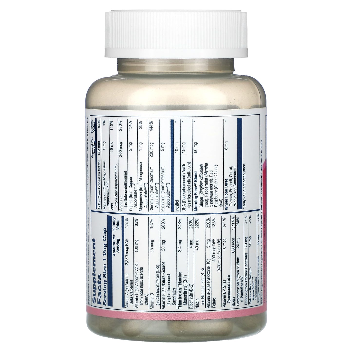 Solaray, Once Daily, Prenatal Multivitamin, 90 VegCaps UPC 076280558272 | HiLife Vitamins