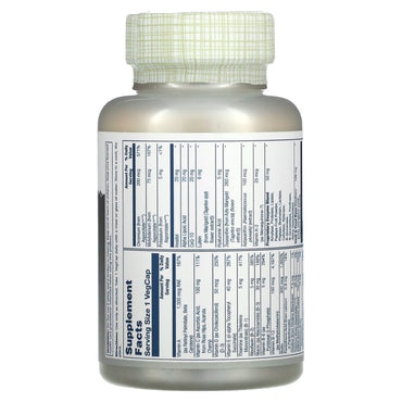 Solaray, Once Daily Adult 50+, 90 VegCaps UPC 076280986792 | HiLife Vitamins