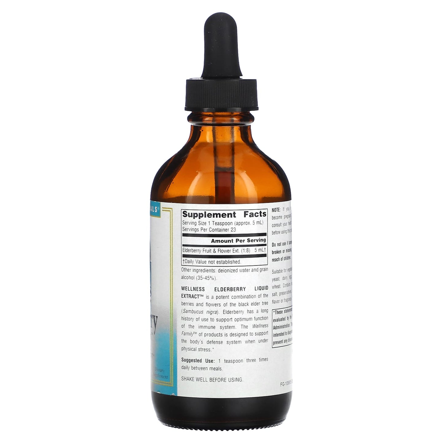 Source Naturals, Wellness Elderberry Extract™, 4 Fl Oz Liquid UPC 021078000549 | Hilife Vitamins
