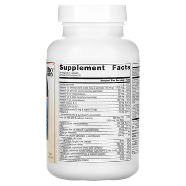 Source Naturals, Life Force® Multiple, 120 Capsules UPC 021078014225 | HiLife Vitamins