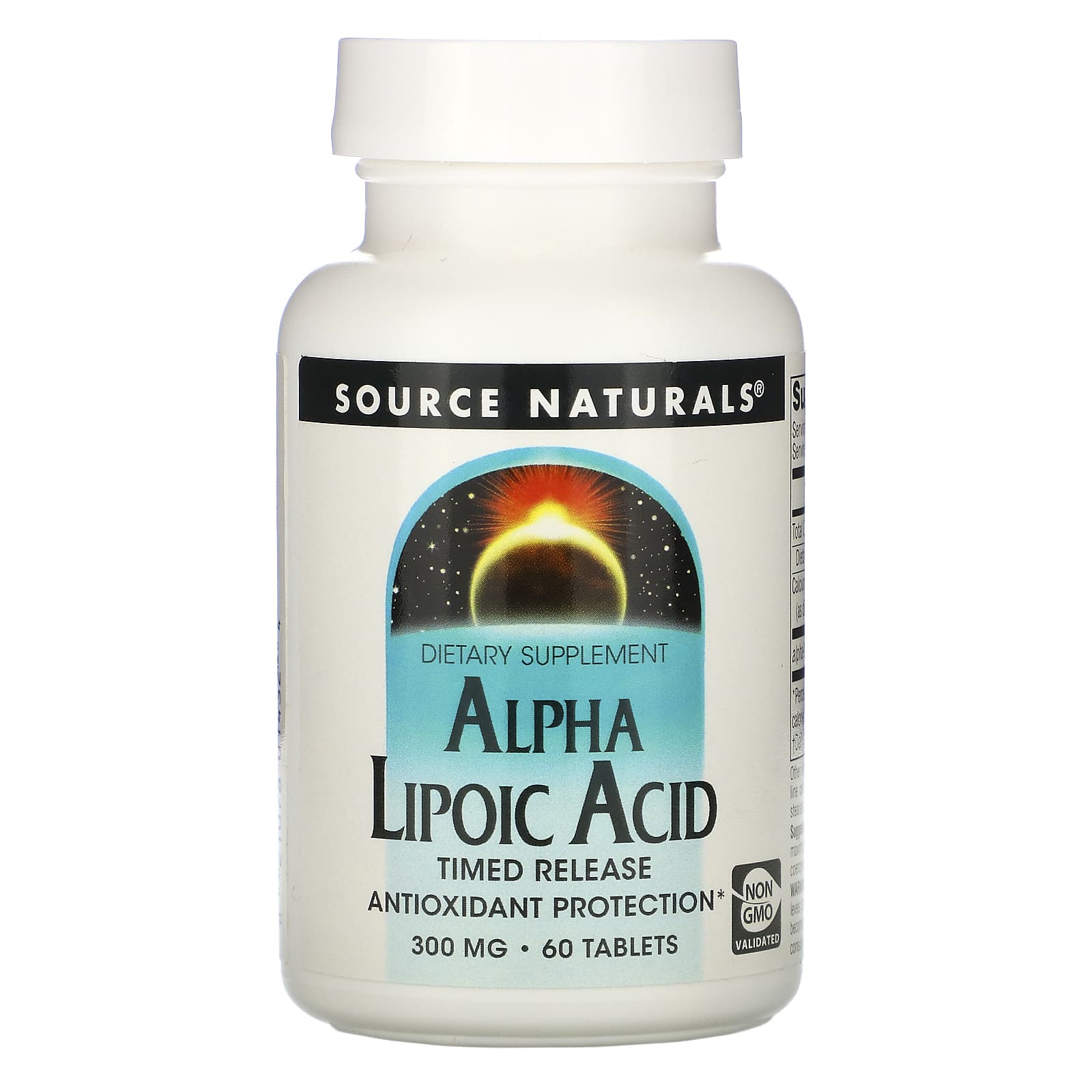 Source Naturals, Alpha Lipoic Acid 300 mg, 60 Tablets UPC 021078014324 | Hilife Vitamins