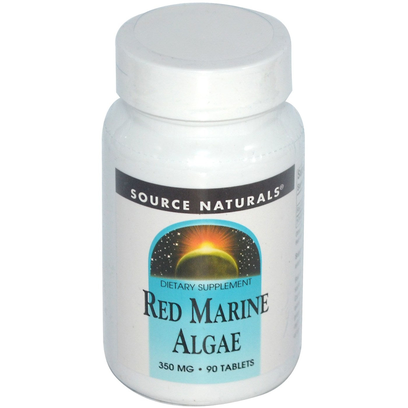 Source Naturals, Red Marine Algae 350 mg, 90 Tablets UPC 021078014966 | Hilife Vitamins