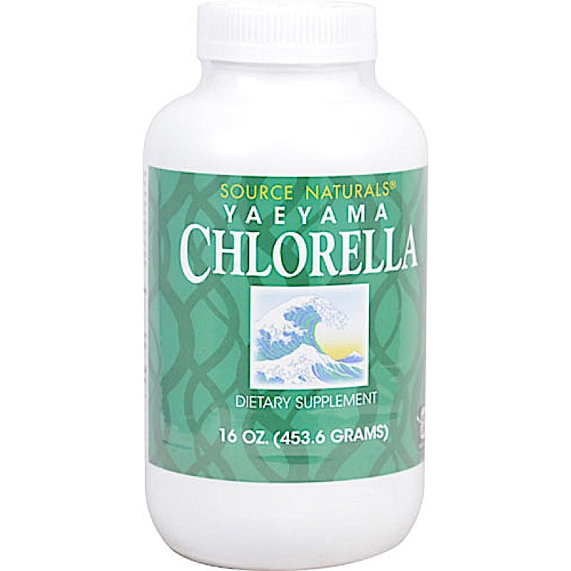 Source Naturals, Yaeyama Chlorella, 16 Oz UPC 021078015291 | Hilife Vitamins