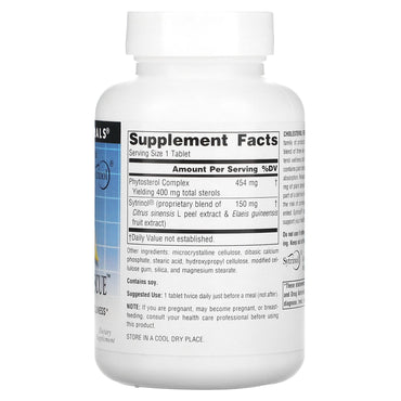 Source Naturals, Cholesterol Rescue™ 604 mg, 60 Tablets UPC 021078017813 | Hilife Vitamins