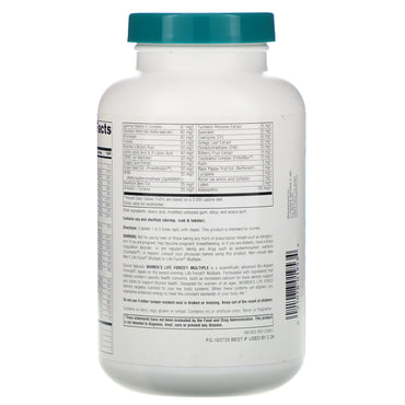 Source Naturals, Women's Life Force Multiple, No Iron, 180 Tablets UPC 021078019534 | Hilife Vitamins