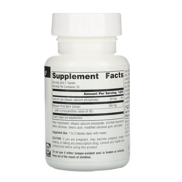 Source Naturals, Pine Bark Extract 150 mg, 60 Tablets UPC 021078020837 | Hilife Vitamins