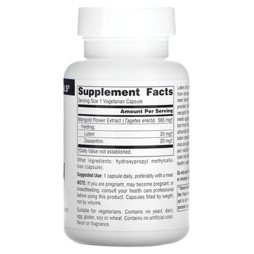 Source Naturals, Zea-Tein 20/20™, 60 Capsules UPC 021078026471 | Hilife Vitamins