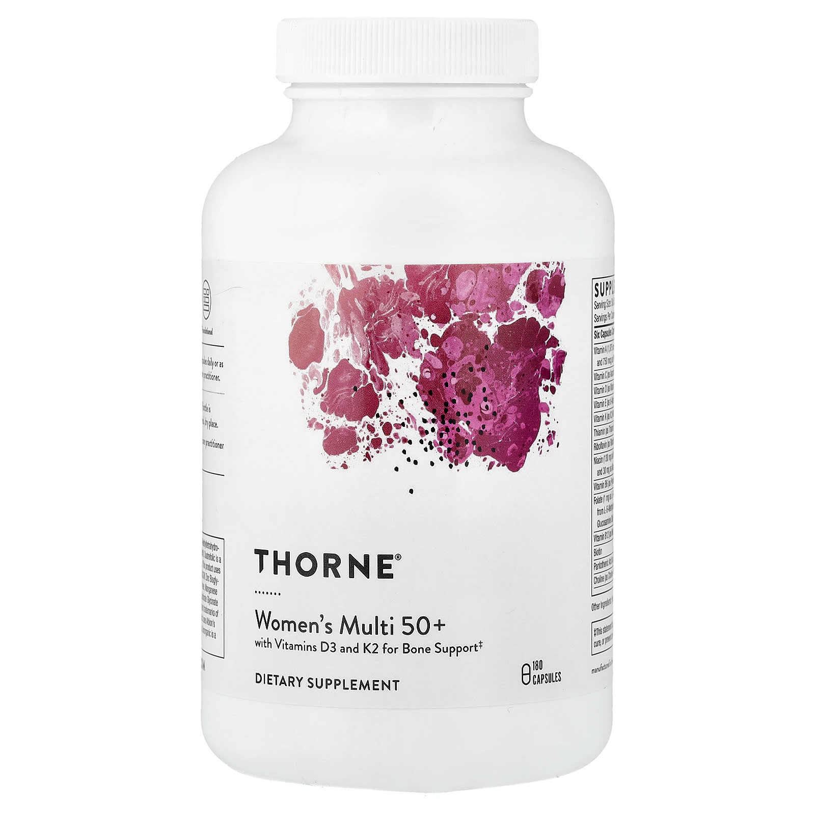Thorne Research, Women's Multi 50+, 180 Capsules UPC 693749011316 | HiLife Vitamins