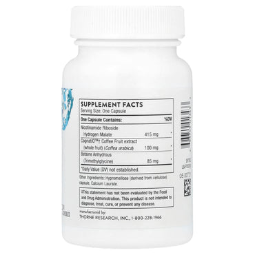 Thorne Research, Brain Factors, 30 Capsules UPC 693749013433 | HiLife Vitamins