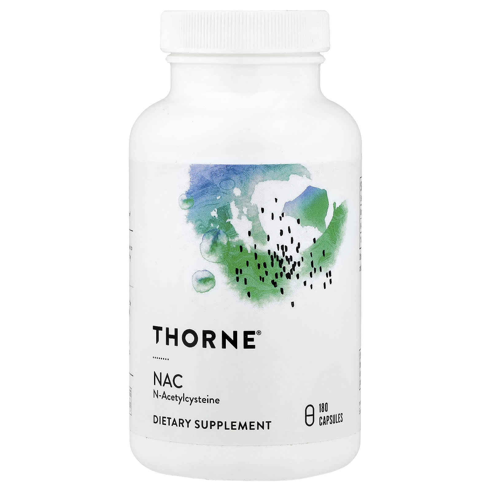 Thorne Research, NAC, N-Acetylcysteine, 180 Capsules UPC 693749015703 | HiLife Vitamins