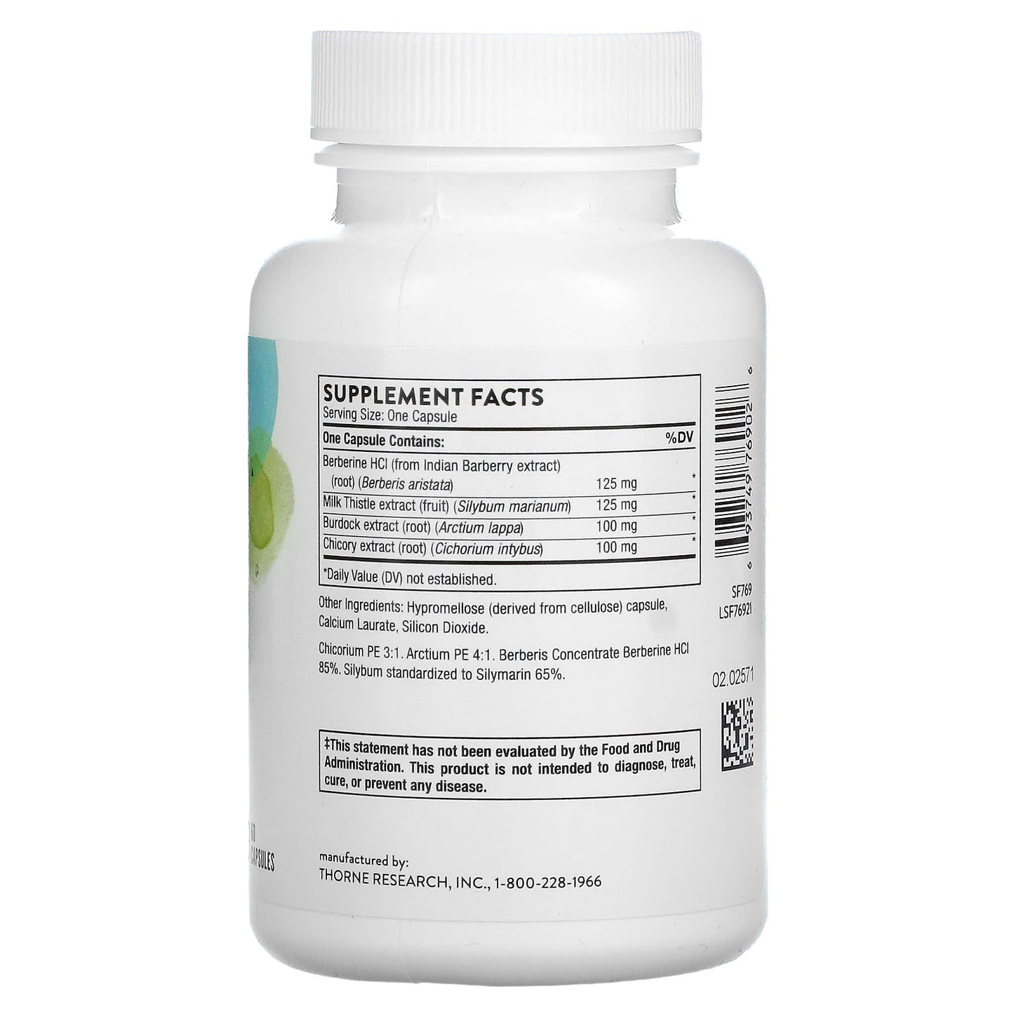 Thorne Research, Liver Cleanse, 60 Capsules UPC 693749769026 | HiLife Vitamins