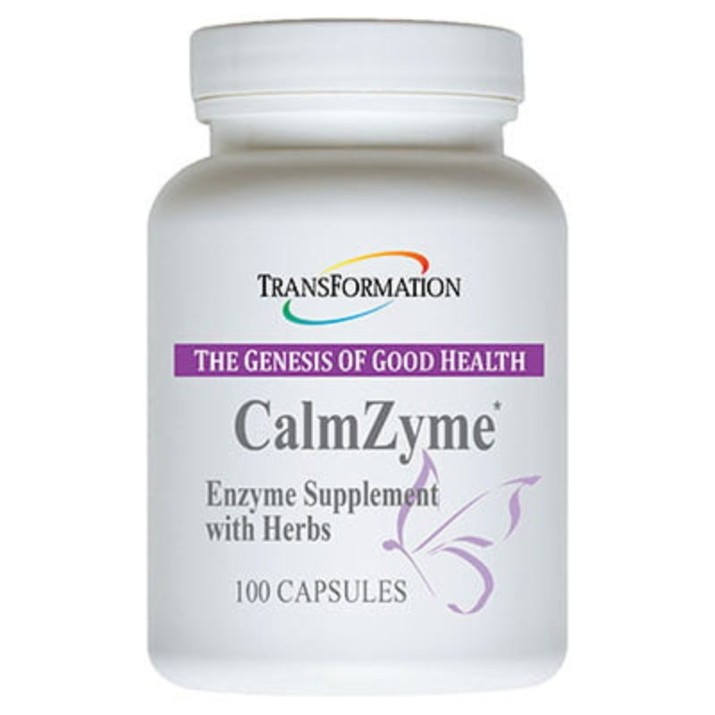 Transformation Enzyme, CalmZyme, 100 Capsules UPC 632889100313 | HiLife Vitamins