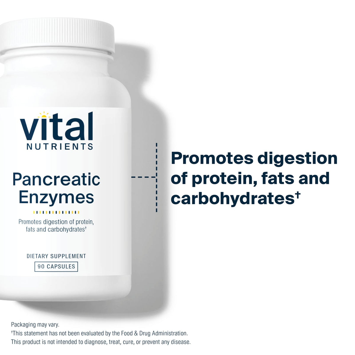 Vital Nutrients, Pancreatic Enzymes, 90 Capsules UPC 693465417119 | Hilife Vitamins
