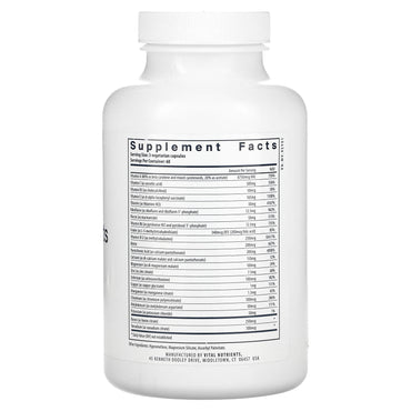 Vital Nutrients, Multi-Nutrients (Without Iron & Iodine), 180 Vegetarian Capsules UPC 693465503119 | HiLife Vitamins