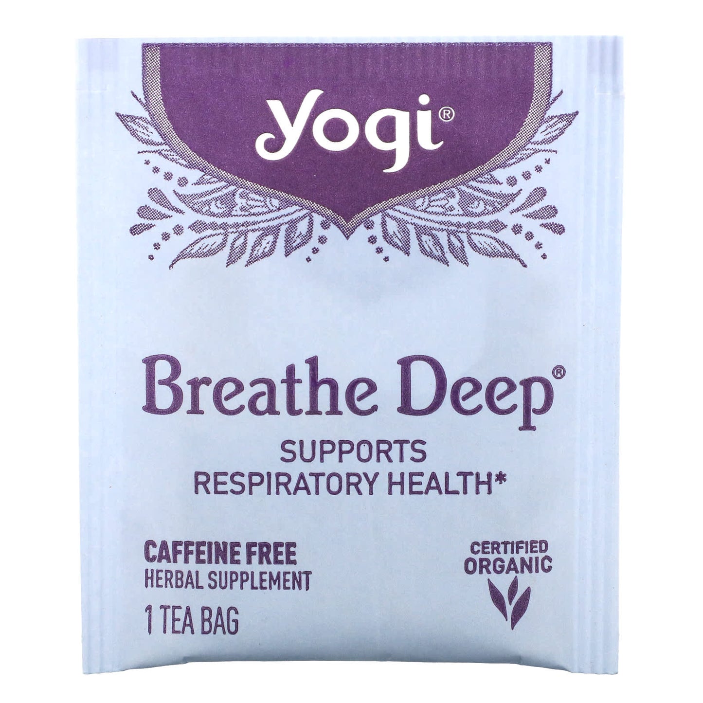 Yogi Tea Company, Breathe Deep Tea, 16 UPC 076950450042 | Hilife Vitamins