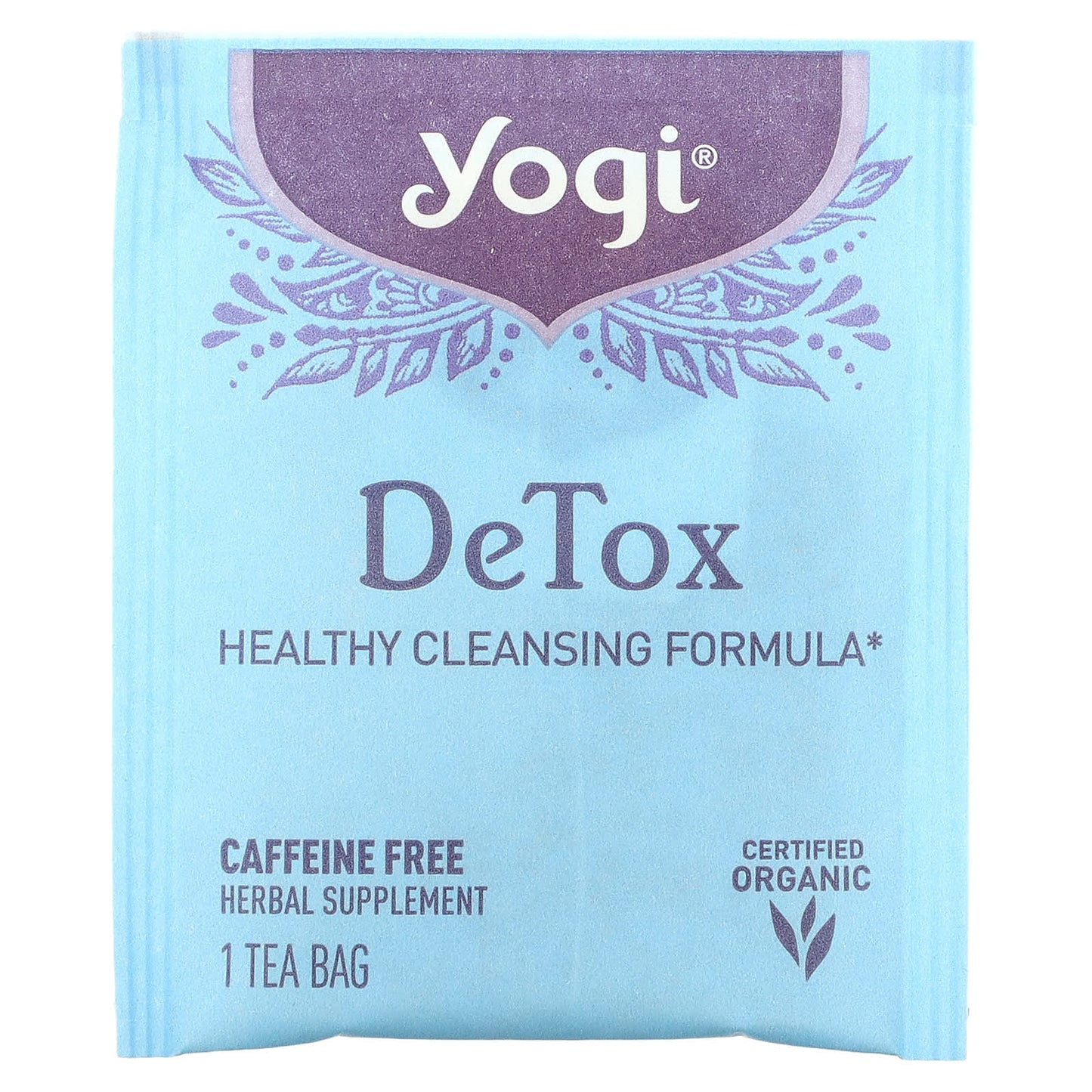 Yogi Tea Company, Detox Tea, 16 UPC 076950450080 | Hilife Vitamins